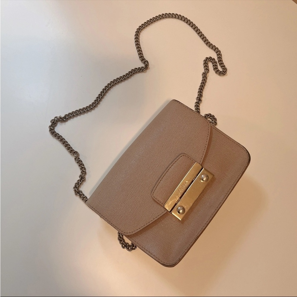 Furla Mini Bella Moonstone (with Side Studs)
